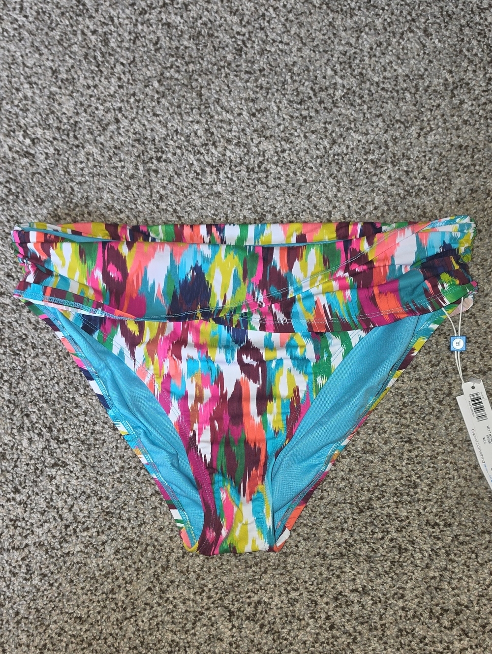 Bleu Rod Beattie Multicolor Ikat Rainbow Sarong Hipster  Soma 12